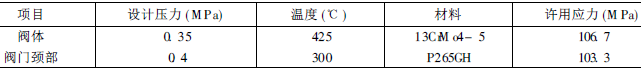 閥門計(jì)算參數(shù)