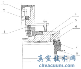 閥蓋非正常工作時(shí)位置示意圖
