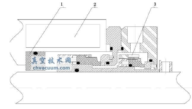 導(dǎo)熱油循環(huán)泵機(jī)械密封裝置圖